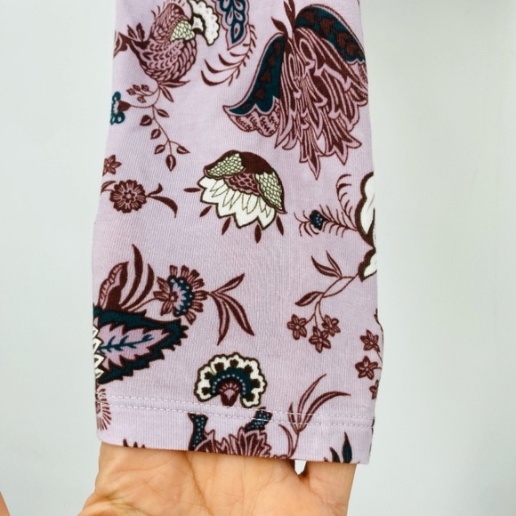 Wilfred Floral Long Sleeve Crop Lavender Size Large - Picture 5 of 7